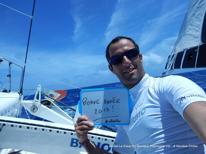 Armel le Cléac'h Banque Populaire VIII - Vendee Globe 2016-2017 © Armel Le Cléac'h /Banque Populaire/ Vendée Globe